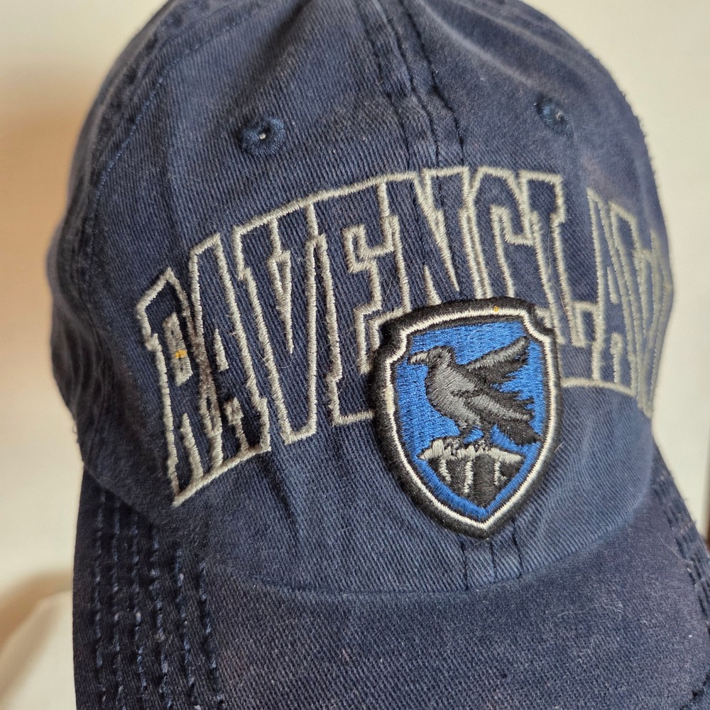 Harry Potter Ravenclaw Crest Baseball Cap Navy Blue Embroidered Snapback Hat